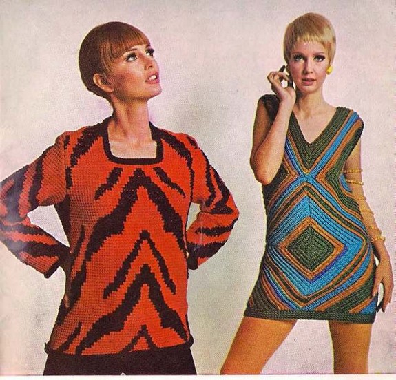 crochet hippie dress